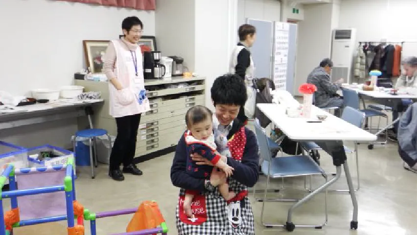 サロンでも小さなお子さんと出会います